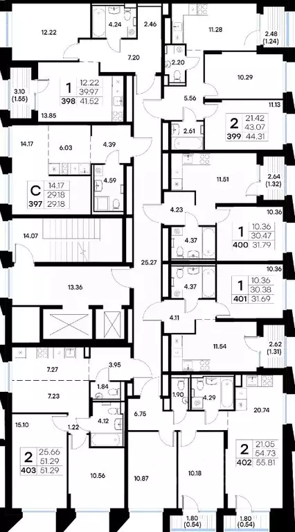 1-к кв. Татарстан, Казань ул. Профессора Мухамедьярова (41.52 м) - Фото 2
