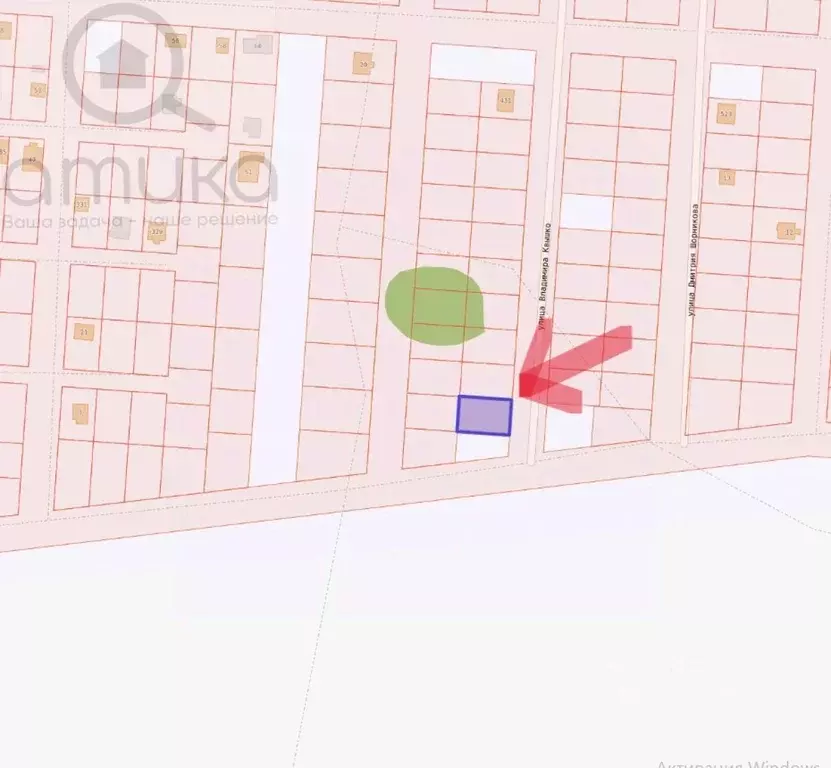 Участок в Пензенская область, Пенза ул. Владимира Квышко, 2 (6.0 сот.) - Фото 2