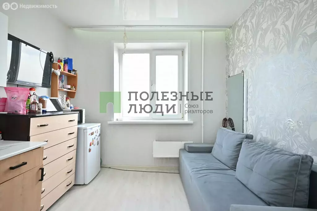 Квартира-студия: Красноярск, микрорайон Зелёная Роща, Джамбульская ... - Фото 2