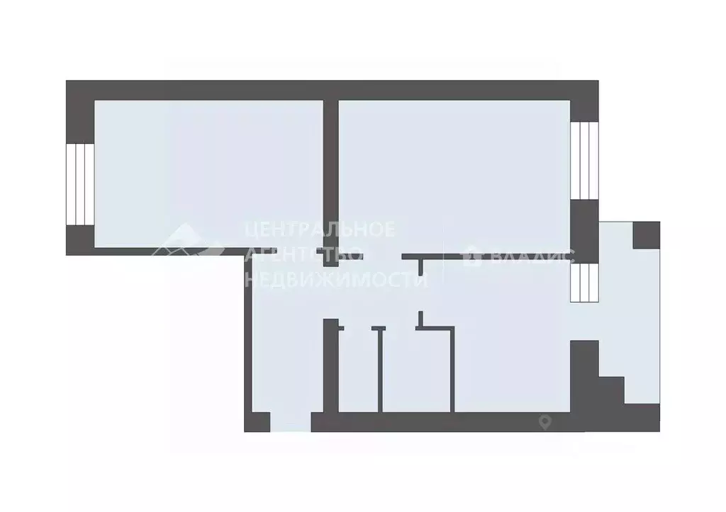 2-к кв. Рязанская область, Рязань Вокзальная ул., 61 (59.3 м) - Фото 2