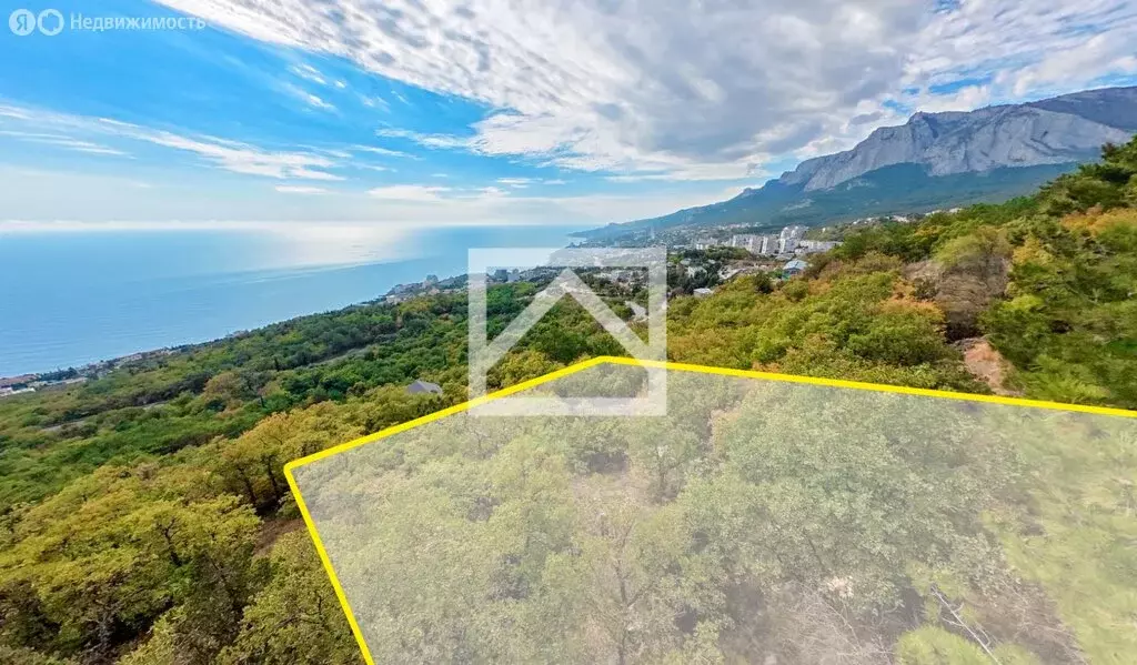 Участок в Гаспра, Севастопольское шоссе (15 м) - Фото 1