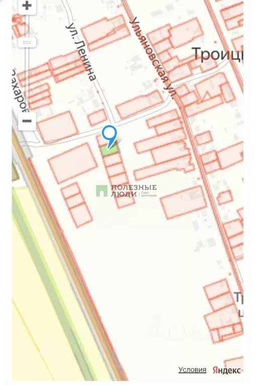 Участок в Самарская область, Сызранский район, с. Троицкое ул. Ленина ... - Фото 1