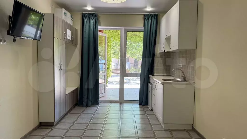 Апартаменты-студия, 35 м, 1/7 эт. - Фото 1