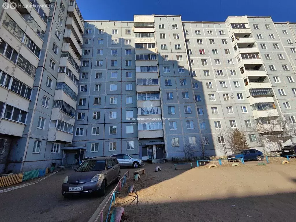 3-комнатная квартира: Чита, улица Энтузиастов, 96 (67 м) - Фото 0