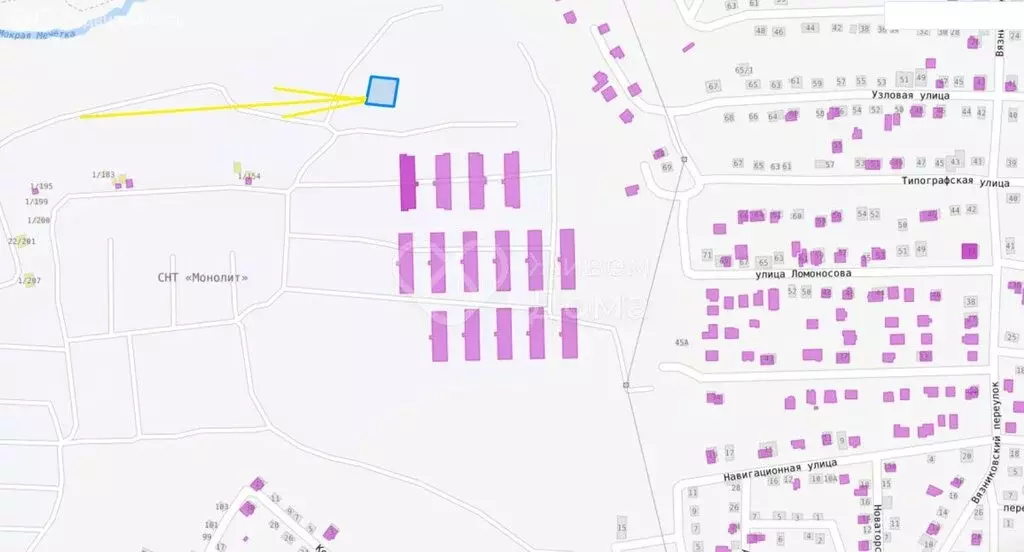 Участок в Волгоград, Краснооктябрьский район, СНТ Монолит (8.03 м) - Фото 2
