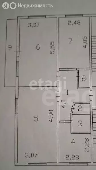 3-комнатная квартира: Шелехов, 4-й микрорайон, 3 (60.8 м) - Фото 0