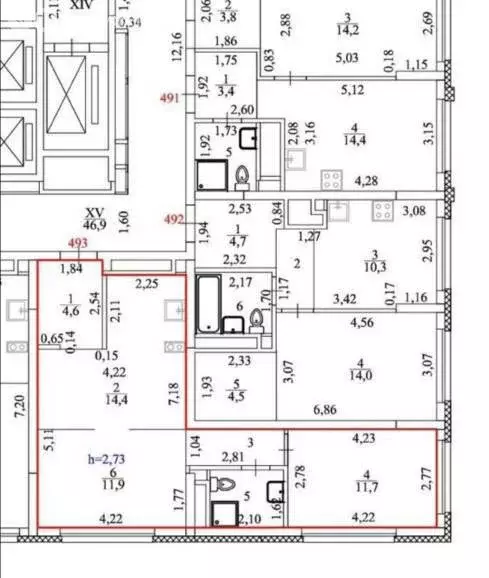 1-комнатная квартира: Екатеринбург, Онежская улица, 4 (49 м) - Фото 1