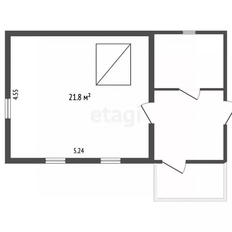 Дом в Псковская область, Гдовский район, Добручинская волость, д. ... - Фото 2