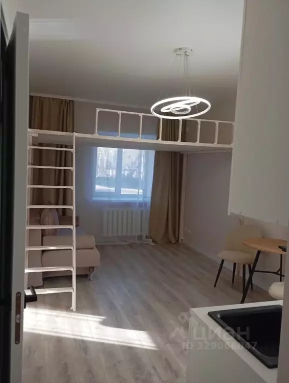 Студия Пермский край, Пермь Чебоксарская ул., 27 (25.0 м) - Фото 2