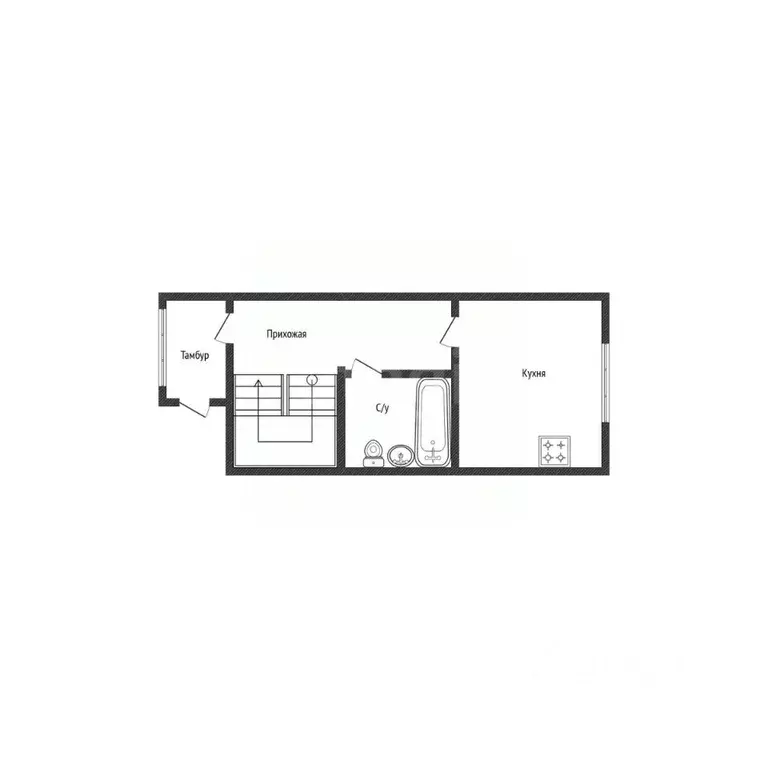 1-к кв. Белгородская область, Строитель Яковлевский городской округ, ... - Фото 2