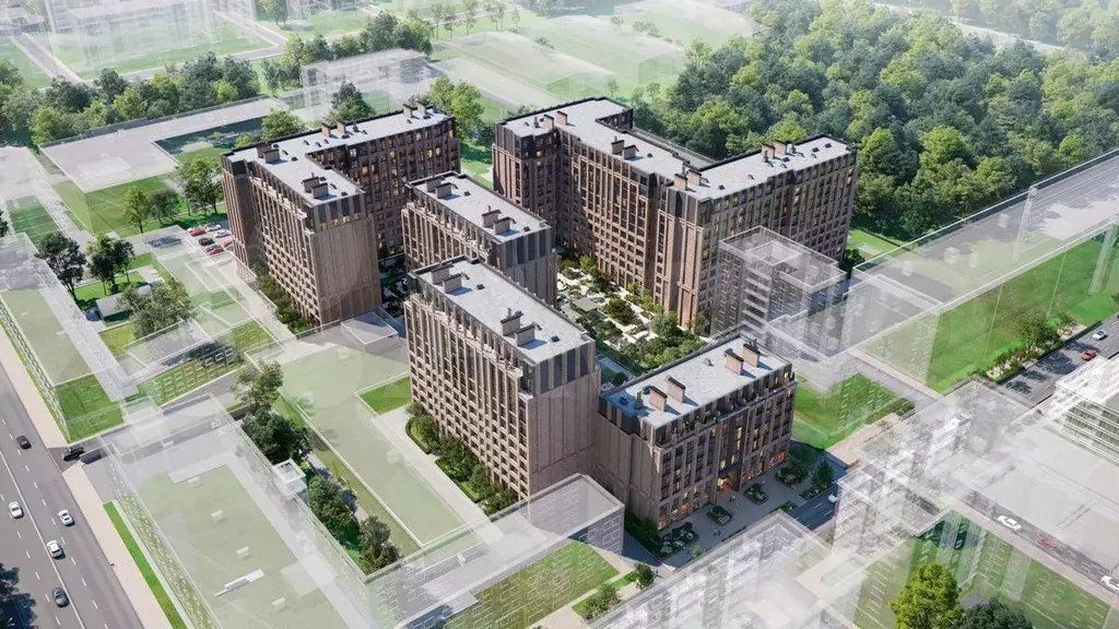1-к. квартира, 39,5 м, 11/12 эт. - Фото 1