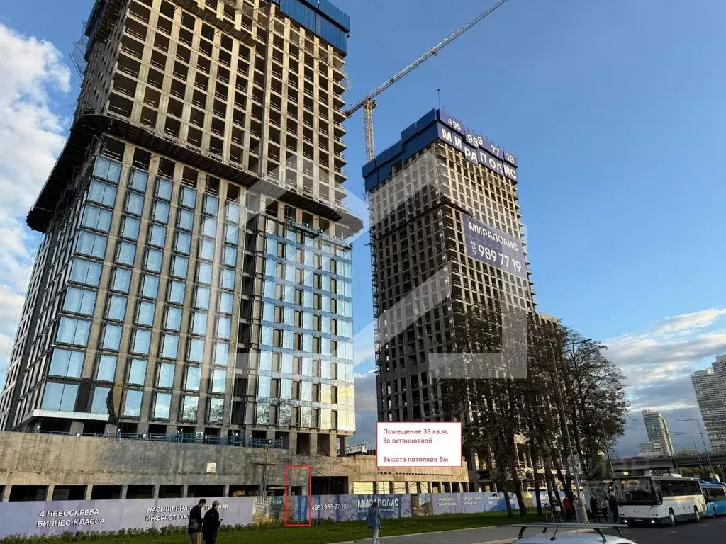 Торговая площадь в Москва просп. Мира, 222 (33 м) - Фото 1