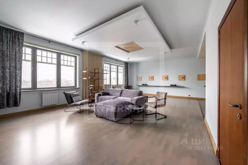 3-к кв. Москва 1-й Смоленский пер., 17 (155.0 м) - Фото 1