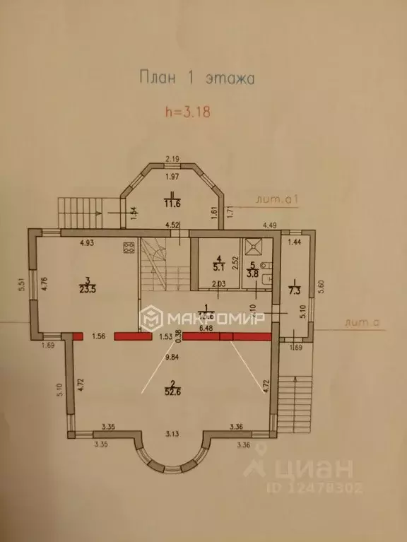 Дом в Санкт-Петербург пос. Парголово, ул. Норильская, 44 (200 м) - Фото 2