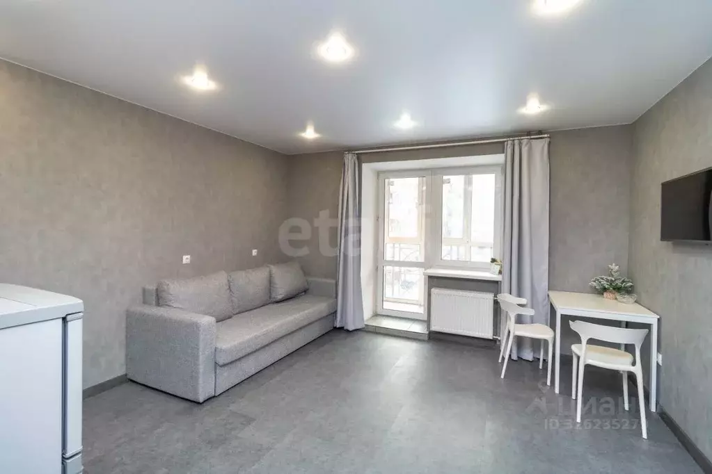 Студия Тюменская область, Тюмень Мелиораторов мкр, ул. Голышева, 2к3 ... - Фото 1