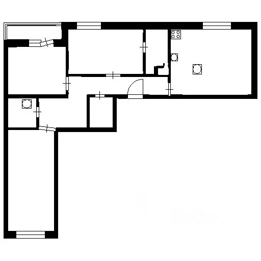 3-к кв. Ленинградская область, Мурино Всеволожский район, ул. ... - Фото 2