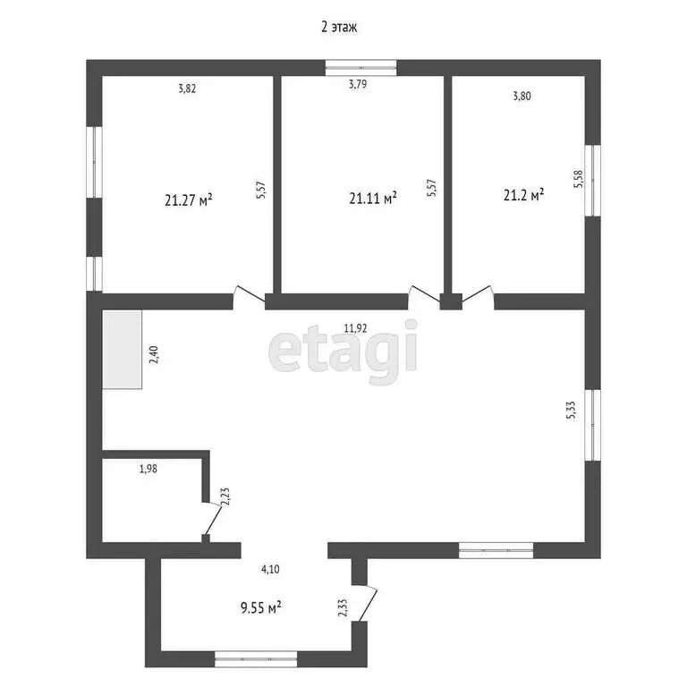 Дом в Заводоуковск, Комсомольская улица (280 м) - Фото 2