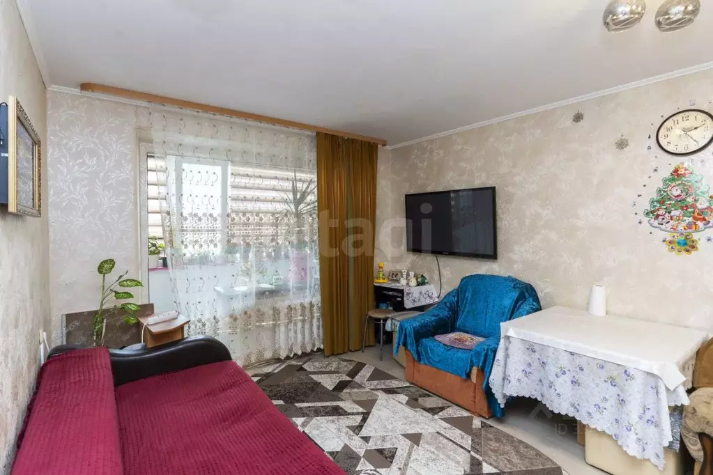 1-к кв. Тюменская область, Тюмень Малая Боровская ул., 38/5 (35.0 м) - Фото 1