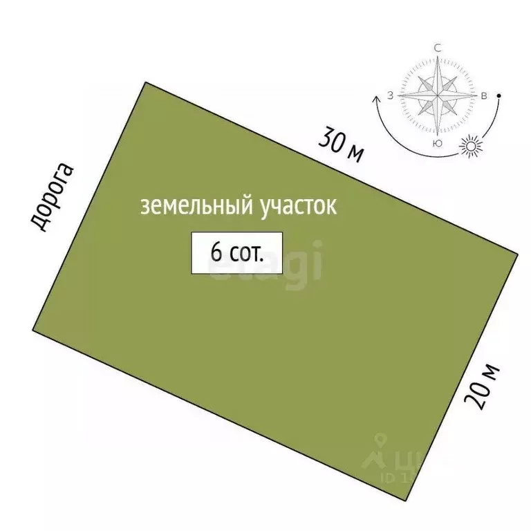 Участок в Крым, Ленинский район, Семисотское с/пос, с. Каменское ул. ... - Фото 2