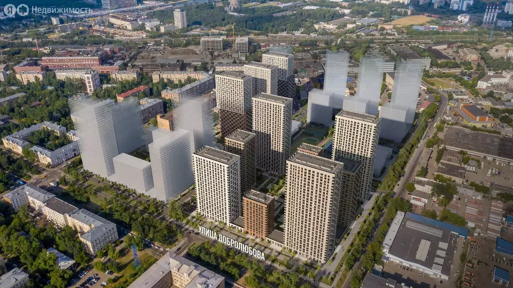 Квартира-студия: Москва, жилой комплекс Руставели 14, к2.7 (23.6 м) - Фото 1