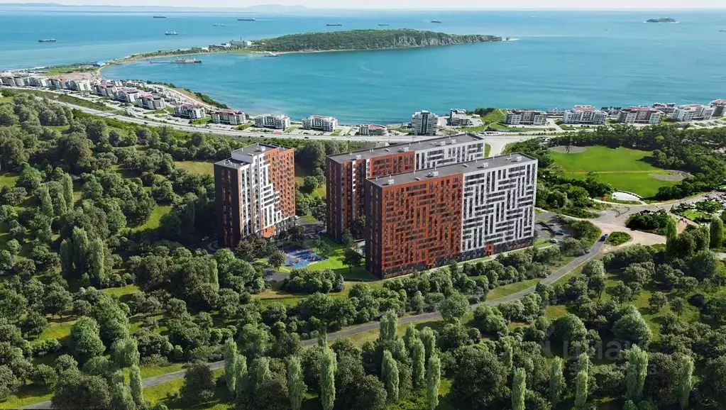 Студия Приморский край, Владивосток Клуб 25 жилой комплекс, 1 (23.25 ... - Фото 1