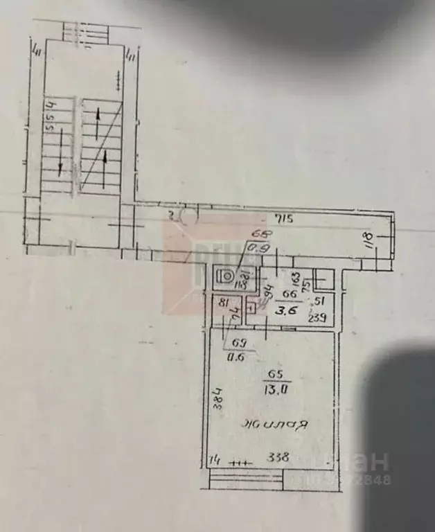Комната Калининградская область, Калининград Партизанский пер., 3 ... - Фото 2