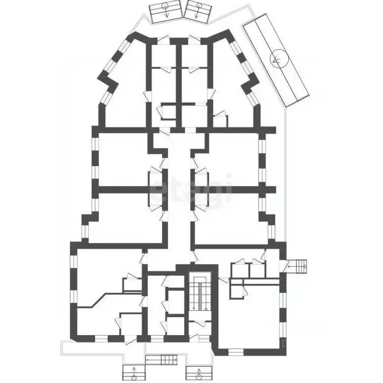 Офис в Мордовия, Саранск ул. Кочкуровская, 9 (265 м) - Фото 0