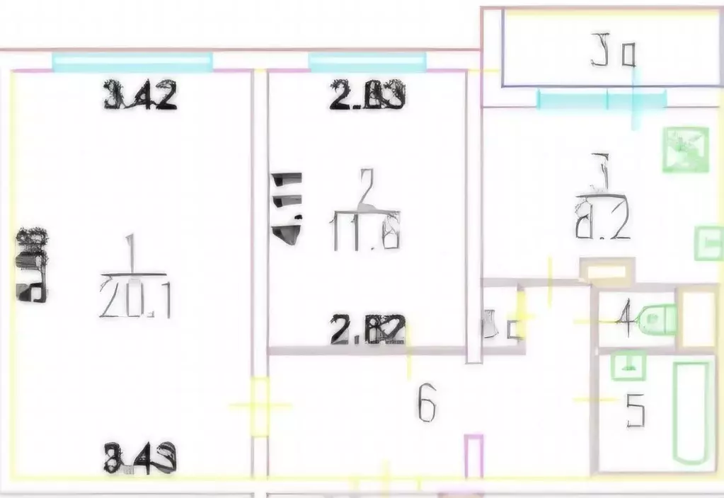 2-к кв. Москва Новгородская ул., 10К1 (52.7 м) - Фото 2