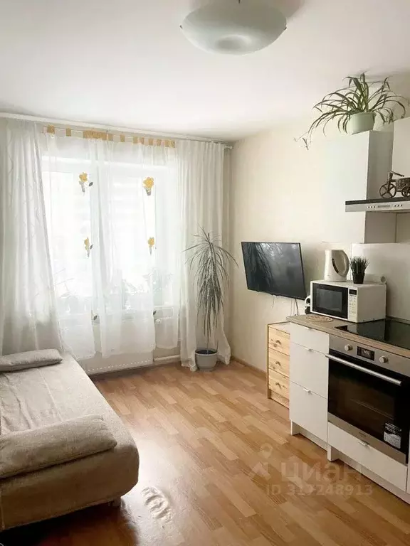1-к кв. Санкт-Петербург пос. Парголово, Заречная ул., 33 (39.0 м) - Фото 1