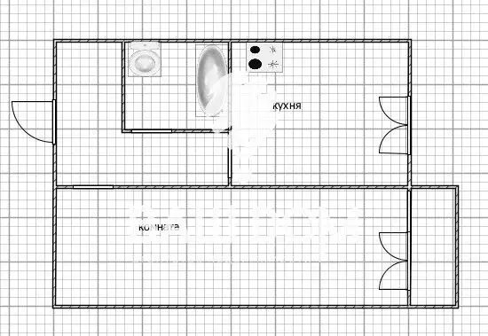 1-к кв. Брянская область, Брянск ул. Мира, 76 (30.7 м) - Фото 2
