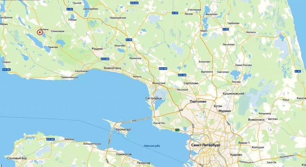 Участок в Ленинградская область, Выборгский район, Полянское с/пос  ... - Фото 1