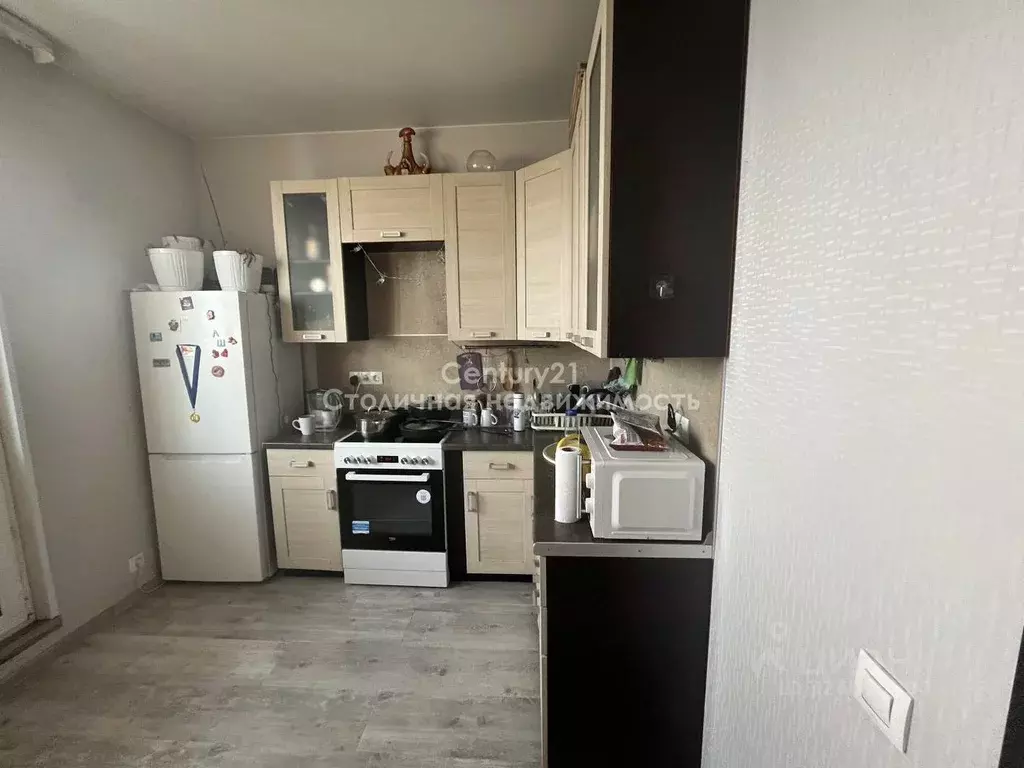 1-к кв. Московская область, Домодедово Южный мкр, ул. Курыжова, 1к1 ... - Фото 2