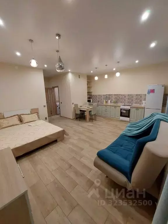 Студия Иркутская область, Иркутск ул. Красных Мадьяр, 14 (45.0 м) - Фото 1