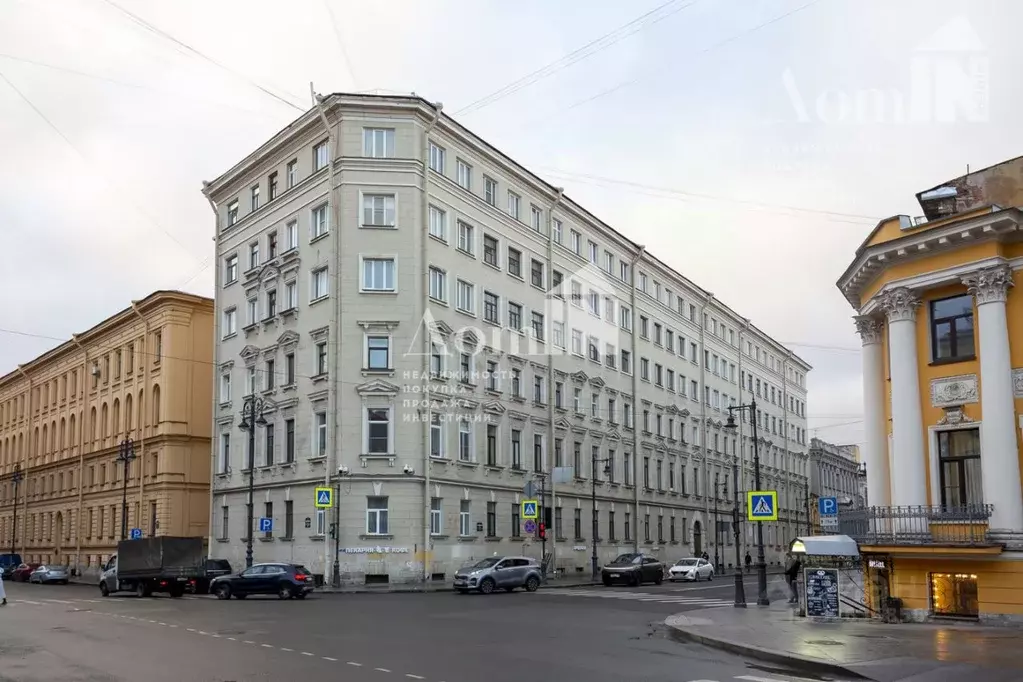 3-к кв. Санкт-Петербург ул. Чайковского, 2/7Р (66.0 м) - Фото 1