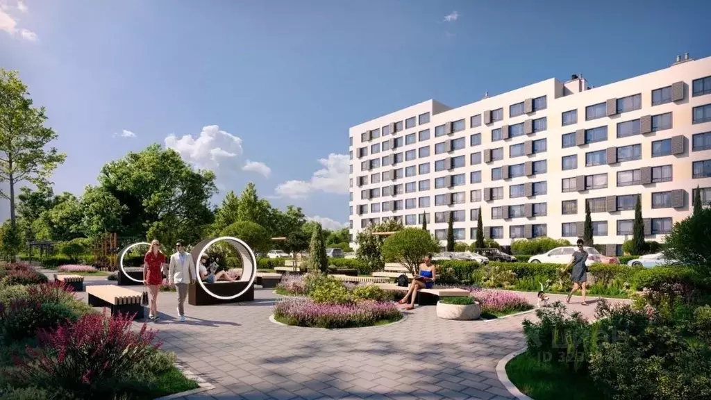 1-к кв. Крым, Евпатория просп. Победы, 4 (41.0 м) - Фото 2