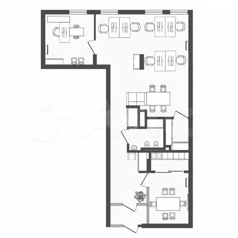 Продам офисное помещение, 95.5 м - Фото 0