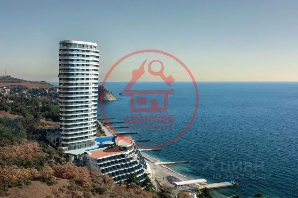 1-к кв. Крым, Алушта муниципальный округ, Партенит пгт ул. ... - Фото 2