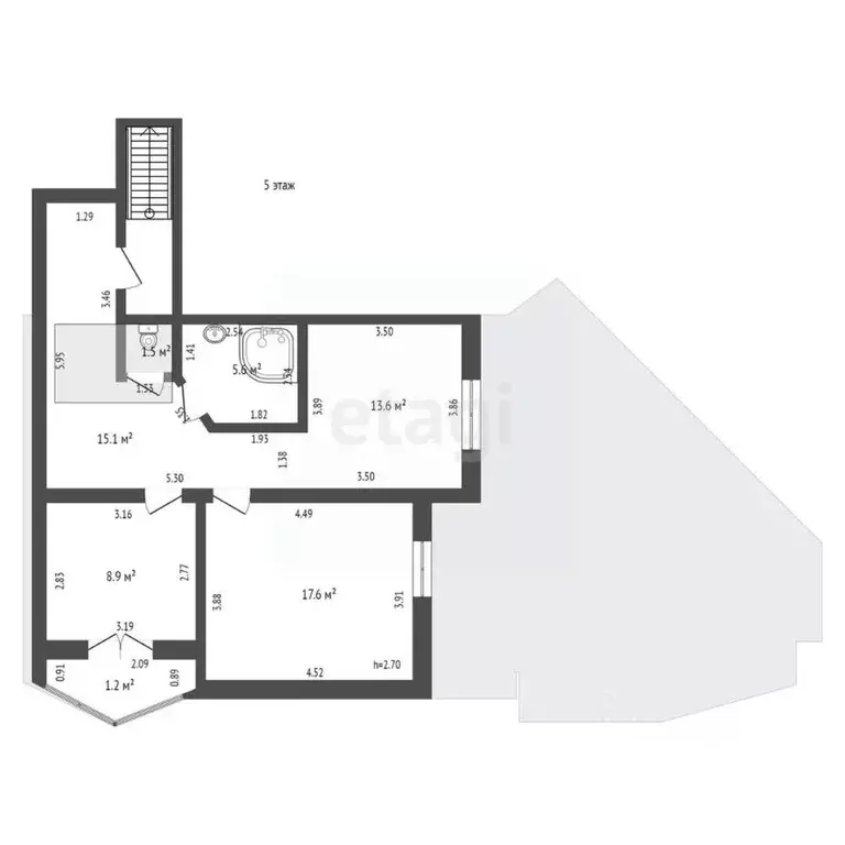 5-к кв. Башкортостан, Стерлитамак Садовая ул., 18 (156.2 м) - Фото 2