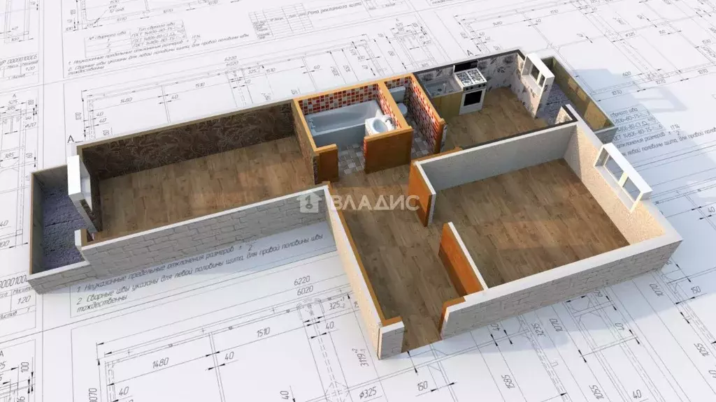 2-к кв. Иркутская область, Ангарск 18-й мкр, 7 (50.0 м) - Фото 1