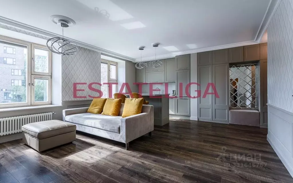 3-к кв. Москва Карамышевская наб., 34 (64.0 м) - Фото 2