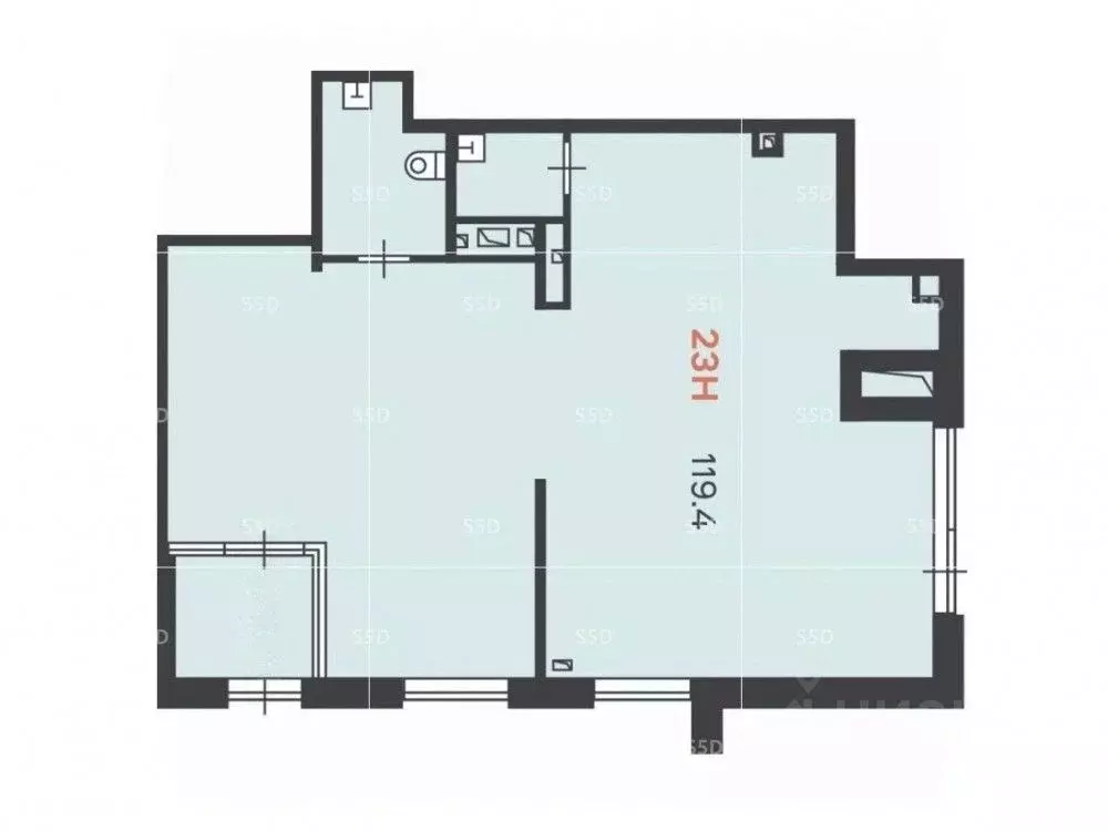 Помещение свободного назначения в Москва Севастопольский просп., 7/6к1 ... - Фото 2