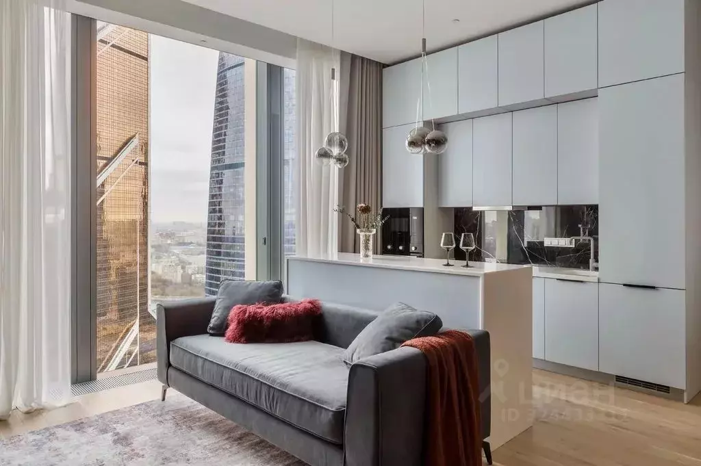 Студия Москва 1-й Красногвардейский проезд, 22с1 (50.0 м) - Фото 1