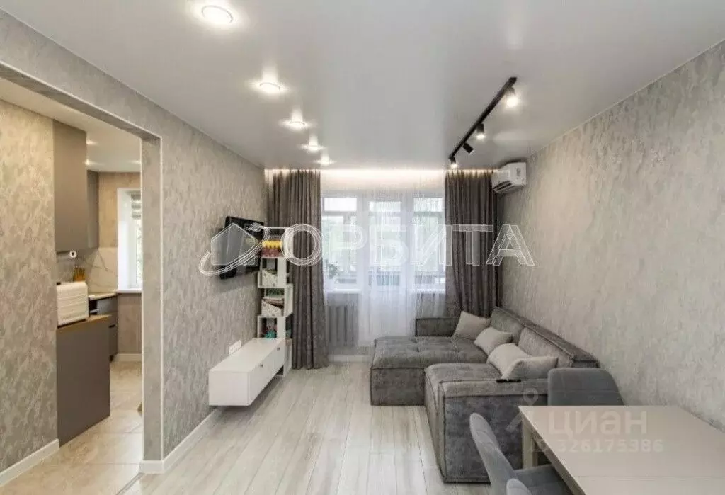 3-к кв. Тюменская область, Тюмень Севастопольская ул., 15 (59.0 м) - Фото 0