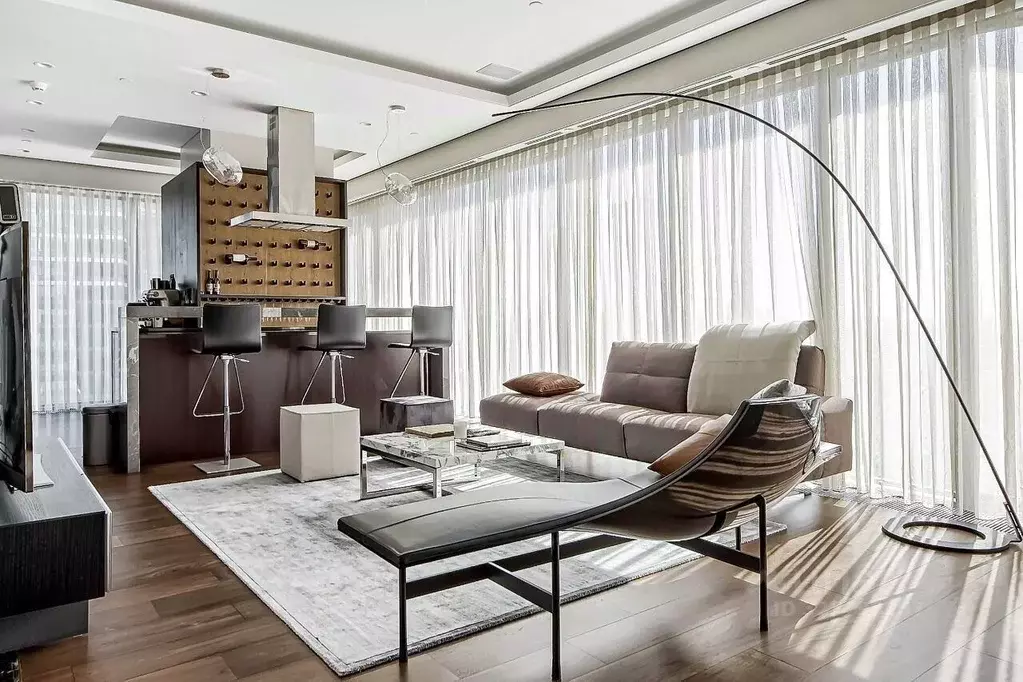 2-к кв. Москва 1-й Красногвардейский проезд, 21с2 (91.0 м) - Фото 1