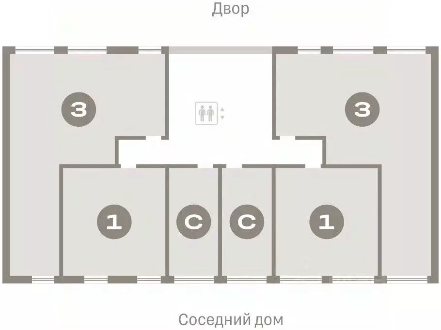 3-к кв. Новосибирская область, Новосибирск Европейский Берег мкр,  ... - Фото 1