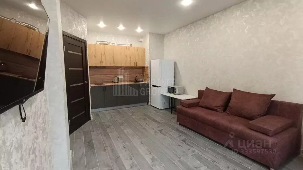 1-к кв. Тульская область, Тула ул. Самоварная, 19 (34.4 м) - Фото 2