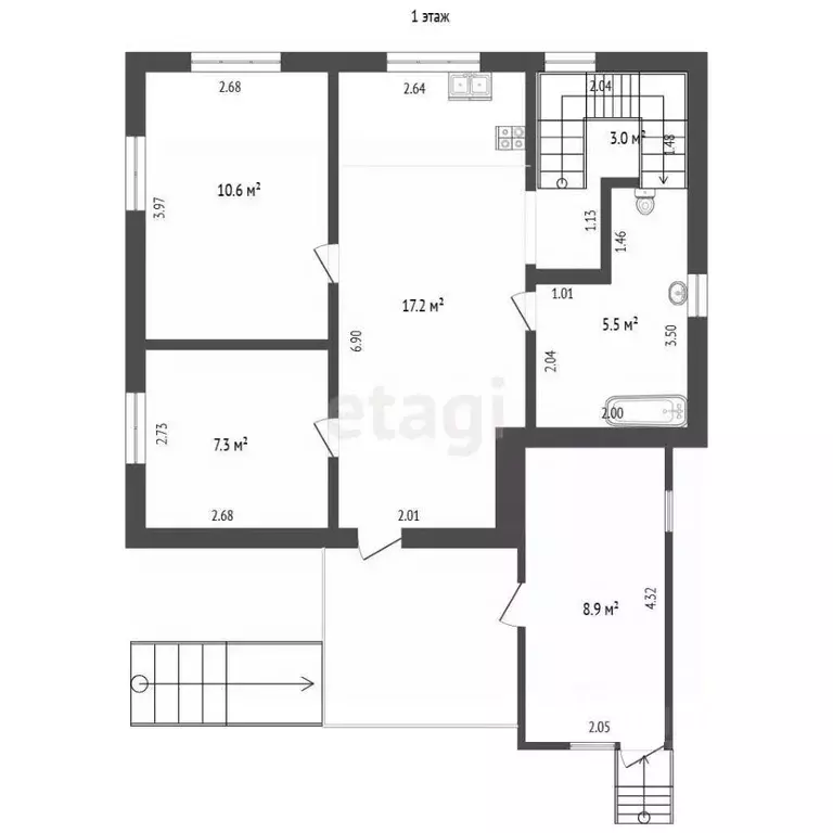 Дом в Крым, Керчь ул. Генерала Косоногова, 12 (125 м) - Фото 2