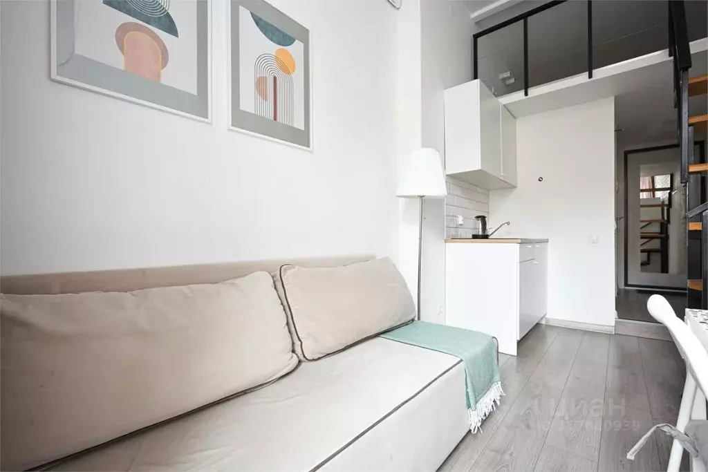 Студия Санкт-Петербург ул. Правды, 17 (16.0 м) - Фото 1
