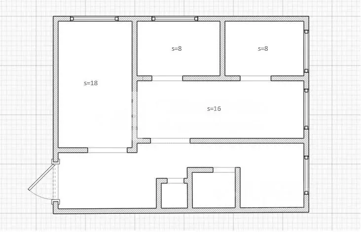 3-к кв. Москва Судостроительная ул., 30К1 (70.3 м) - Фото 2