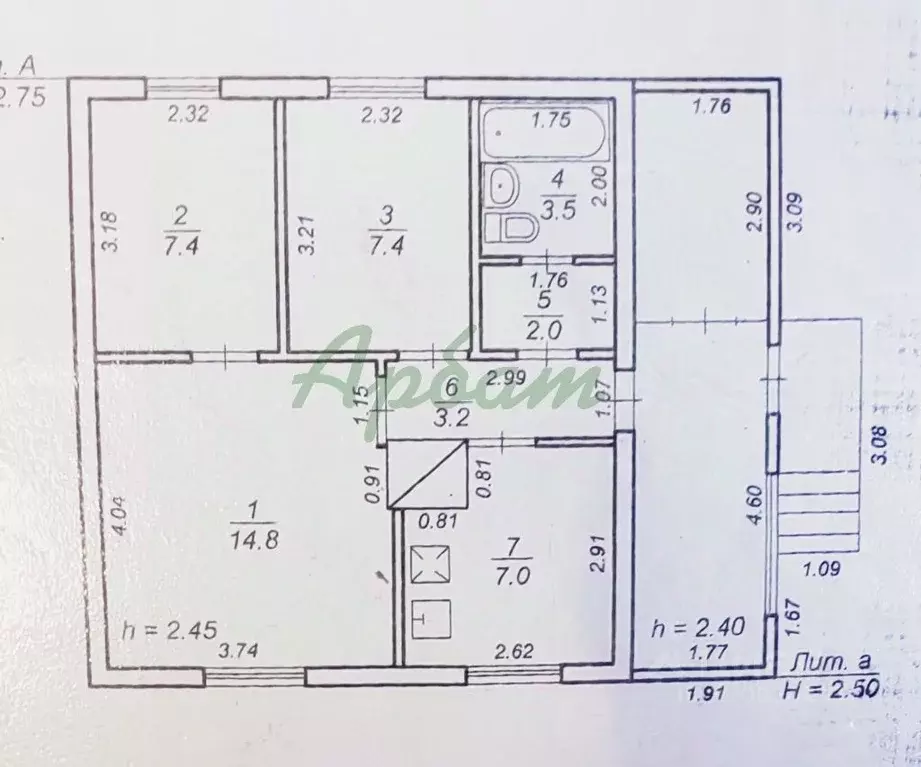 3-к кв. Тверская область, Калининский муниципальный округ, д. ... - Фото 1